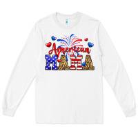 White American mama Long Sleeve Tee - Neo Western