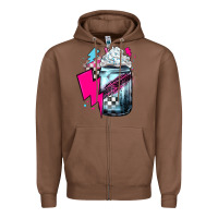 Chestnut racing coffee Zipper Hoodie - JahusDesignShop