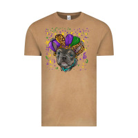 Vintage Camel mardi gras french bulldog Vintage Tee - RanaPortraitStore