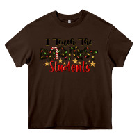 Chocolate Brown I Teach The Brightest Students Heavy Core Tee - LillyAllenDesigns