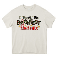 Cream I Teach The Brightest Students Heavy Core Tee - LillyAllenDesigns
