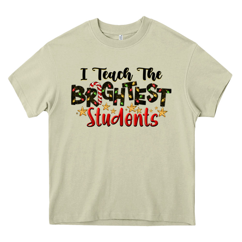 I Teach The Brightest Students Heavy Core Tee by LillyAllenDesigns | Teevron