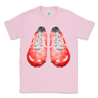 Bubblegum Pink red cleats fa element 2 Classic Tee - FaDigitalArtStudio