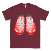 Burgundy red cleats fa element 2 Classic Tee - FaDigitalArtStudio