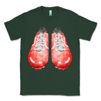 Sports Green red cleats fa element 2 Classic Tee - FaDigitalArtStudio
