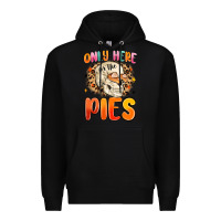 Black only here for the pies Premium Hoodie - MaliasSmallBusiness