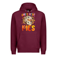 Burgundy only here for the pies Premium Hoodie - MaliasSmallBusiness