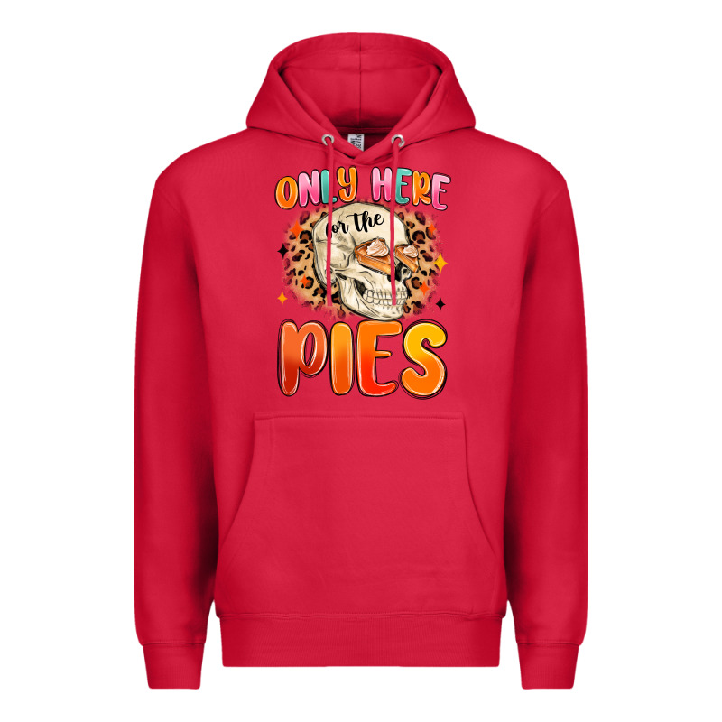 Only Here For The Pies Premium Hoodie by MaliasSmallBusiness | Teevron