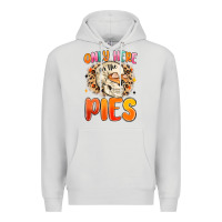 Dove Grey only here for the pies Premium Hoodie - MaliasSmallBusiness