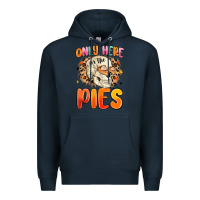 Navy only here for the pies Premium Hoodie - MaliasSmallBusiness