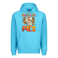 Ocean Blue only here for the pies Premium Hoodie - MaliasSmallBusiness