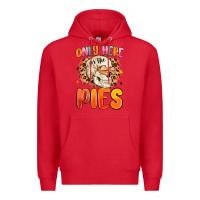 Red only here for the pies Premium Hoodie - MaliasSmallBusiness