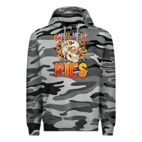 Slate Camo only here for the pies Premium Hoodie - MaliasSmallBusiness