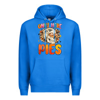 True Royal only here for the pies Premium Hoodie - MaliasSmallBusiness