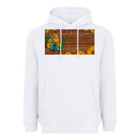 White custom cowboy boots sunflowers and cactus license plate Heavyweight Hoodie - Artiststas
