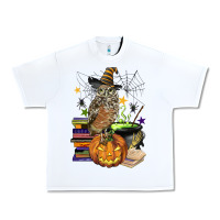 White halloween owl Urban Heavy Tee - BarkalooDesign