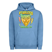 Pigment Pebble Blue fearless joshua 1 9 cheetah Urban Hoodie - LillyAllenDesigns