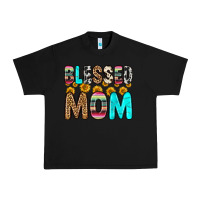 Black blessed mom Urban Heavy Tee - Zillion Design Studio