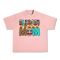 Salmon blessed mom Urban Heavy Tee - Zillion Design Studio