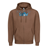 Chestnut winter let it snow Zipper Hoodie - JahusDesignShop