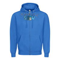 True Royal winter let it snow Zipper Hoodie - JahusDesignShop