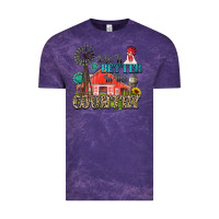 Cloud Purple life is better in the country Vintage Tee - Zillion Design Studio