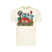 Vintage Arctic life is better in the country Vintage Tee - Zillion Design Studio