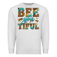 Oatmeal Heather Western Bee You Tiful Bee Premium Sweatshirt - LillyAllenDesigns