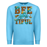 Ocean Blue Western Bee You Tiful Bee Premium Sweatshirt - LillyAllenDesigns