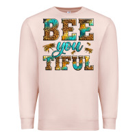 Pale Pink Western Bee You Tiful Bee Premium Sweatshirt - LillyAllenDesigns