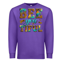 Purple Western Bee You Tiful Bee Premium Sweatshirt - LillyAllenDesigns
