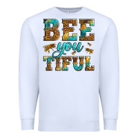 White Western Bee You Tiful Bee Premium Sweatshirt - LillyAllenDesigns