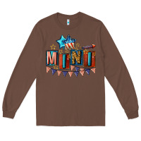 Chestnut American Mini 4th of july Long Sleeve Tee - CowGirlArtShop