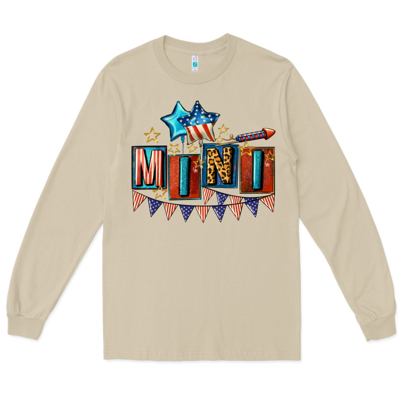 American Mini 4th Of July Long Sleeve Tee by CowGirlArtShop | Teevron