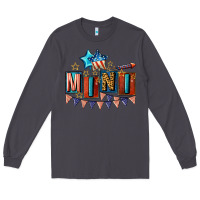 Smoke American Mini 4th of july Long Sleeve Tee - CowGirlArtShop