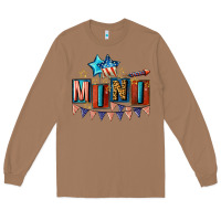 Toasted Coconut American Mini 4th of july Long Sleeve Tee - CowGirlArtShop