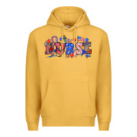Mustard 4th of july nurse Premium Hoodie - NancyCooperArtShop