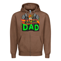Chestnut racing dad with racing oto equipment Zipper Hoodie - AdoDesignShop