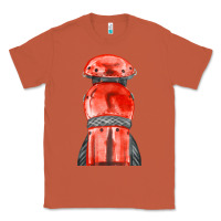 Copper red leg guard fa element Classic Tee - FaDigitalArtStudio