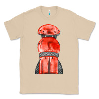 Mushroom red leg guard fa element Classic Tee - FaDigitalArtStudio