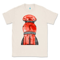 Natural red leg guard fa element Classic Tee - FaDigitalArtStudio