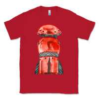 Red red leg guard fa element Classic Tee - FaDigitalArtStudio
