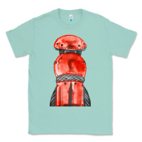 Seafoam red leg guard fa element Classic Tee - FaDigitalArtStudio