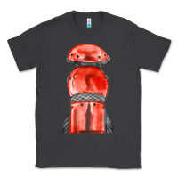 Smoke red leg guard fa element Classic Tee - FaDigitalArtStudio