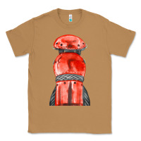 Toasted Coconut red leg guard fa element Classic Tee - FaDigitalArtStudio
