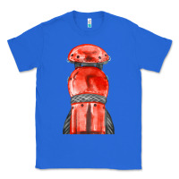 True Royal red leg guard fa element Classic Tee - FaDigitalArtStudio