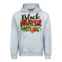Heather Grey black nurse magic Urban Hoodie - LillyAllenDesigns