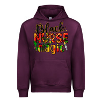 Mauve Wine black nurse magic Urban Hoodie - LillyAllenDesigns