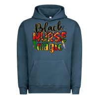 Pigment Midnight Navy black nurse magic Urban Hoodie - LillyAllenDesigns