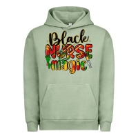 Pigment Oil Green black nurse magic Urban Hoodie - LillyAllenDesigns